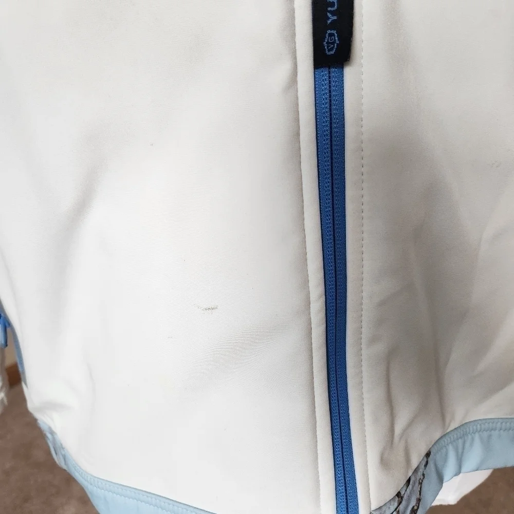 Yukon Gear Blue & White Mossy Oak Zip Up Softshell Jacket - Picture 7 of 7